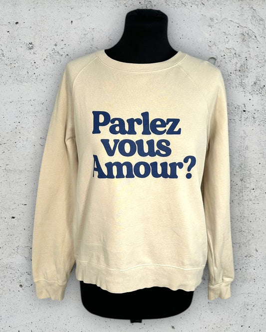 Pull Sézane "Parlez Vous Amour" ( XS / 34 / 6 )