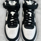 Nike Air Force 1 Mid Stussy Grey Black ( US 9.5 / EU 43 )
