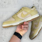 Nike Dunk Low Khaki Suede Gum ( US 6.5 / EU 39 )