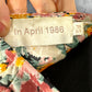 Robe Portefeuille In April 1986 (S / 36 / 8 - M / 38 / 10)