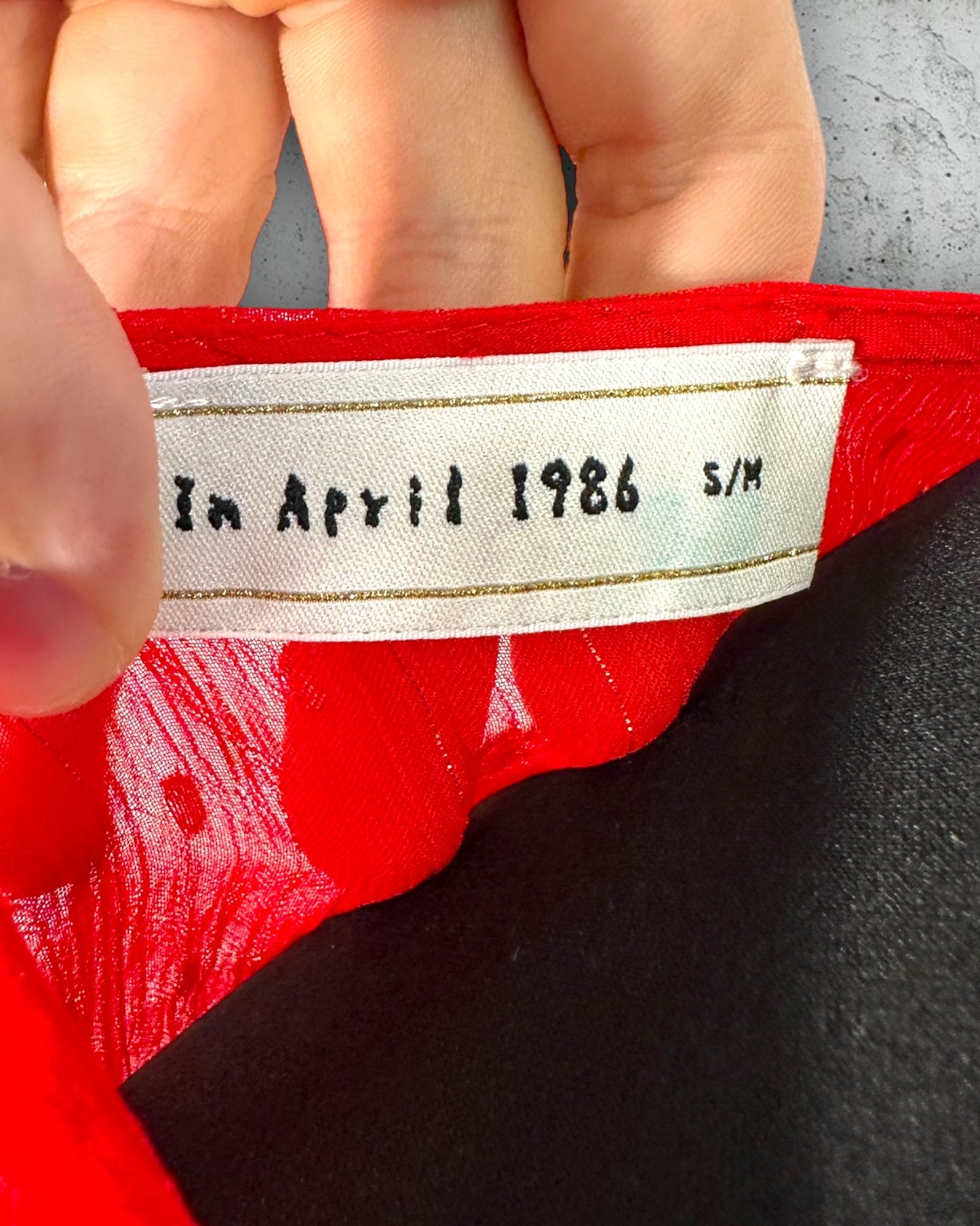 Robe In April 1986 (S / M / 36 / 8 - 38 / 10)