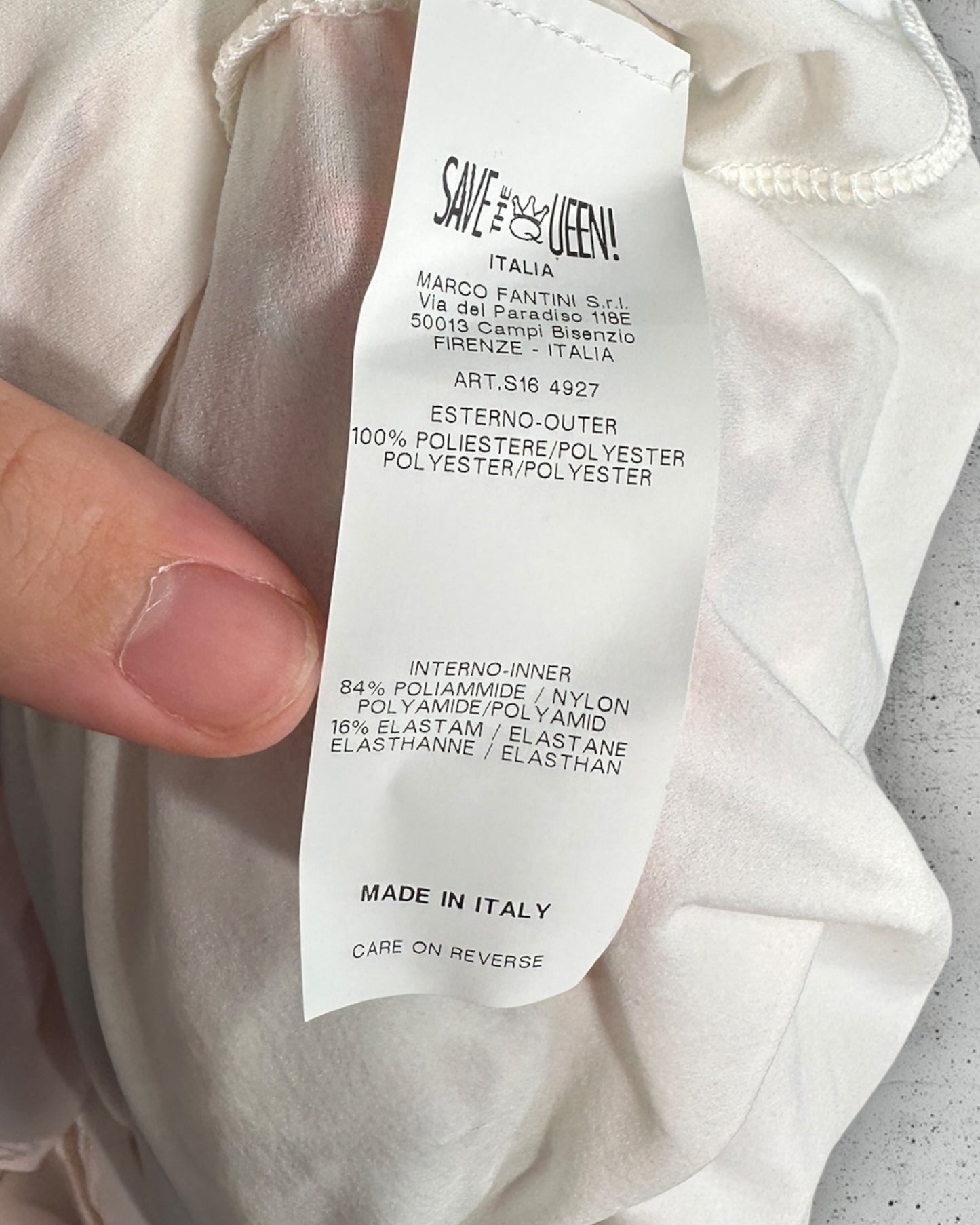 Robe Save The Queen ( XL / 42 / 14 )