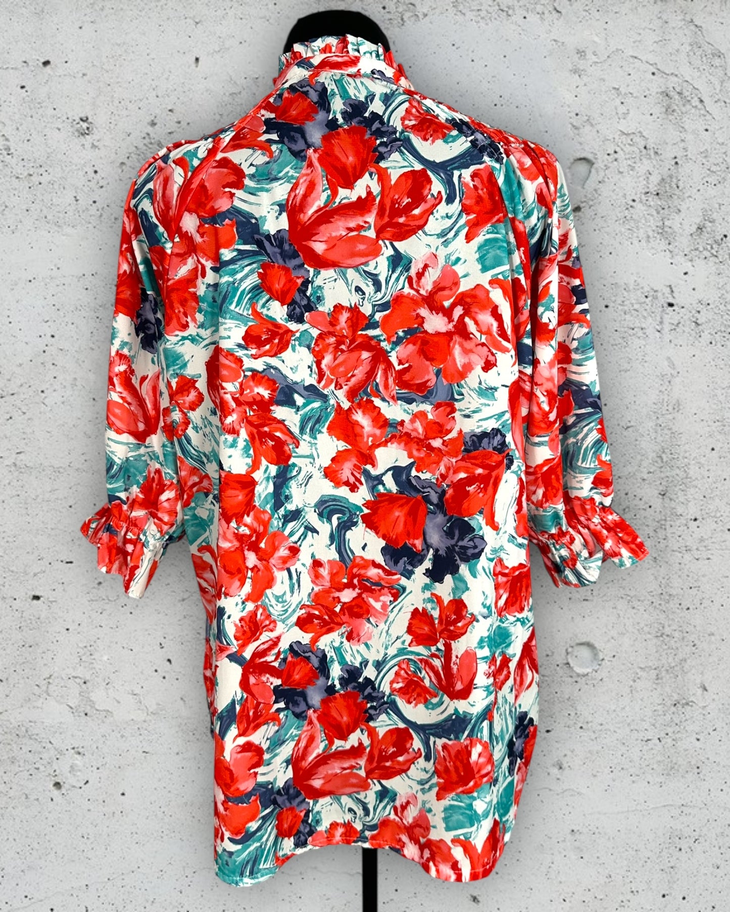 Chemisier Vintage Love "Hacienda" ( S / 36 / 8 )