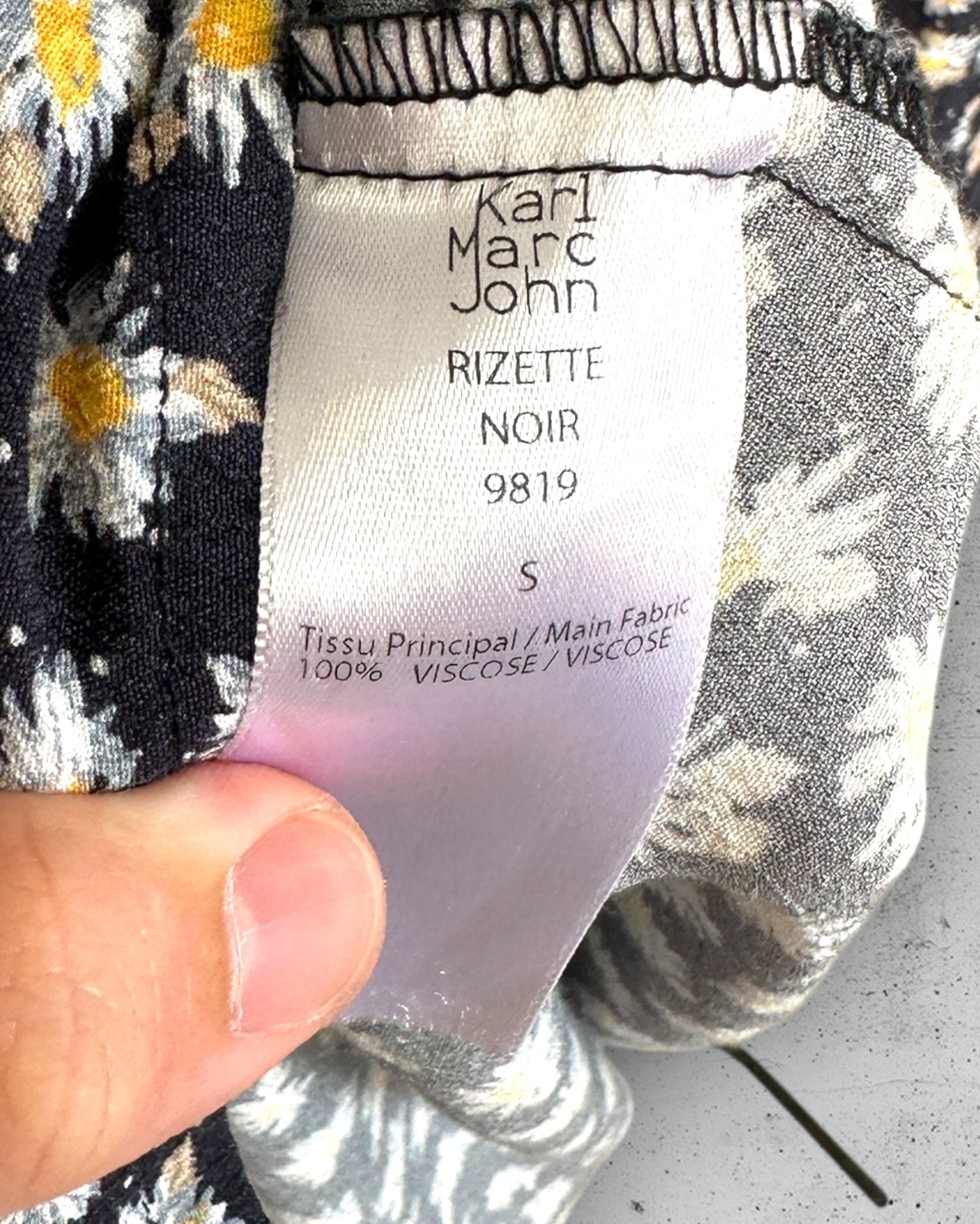 Robe Portefeuille Karl Marc John "Rizette” ( S / 36 / 8 )