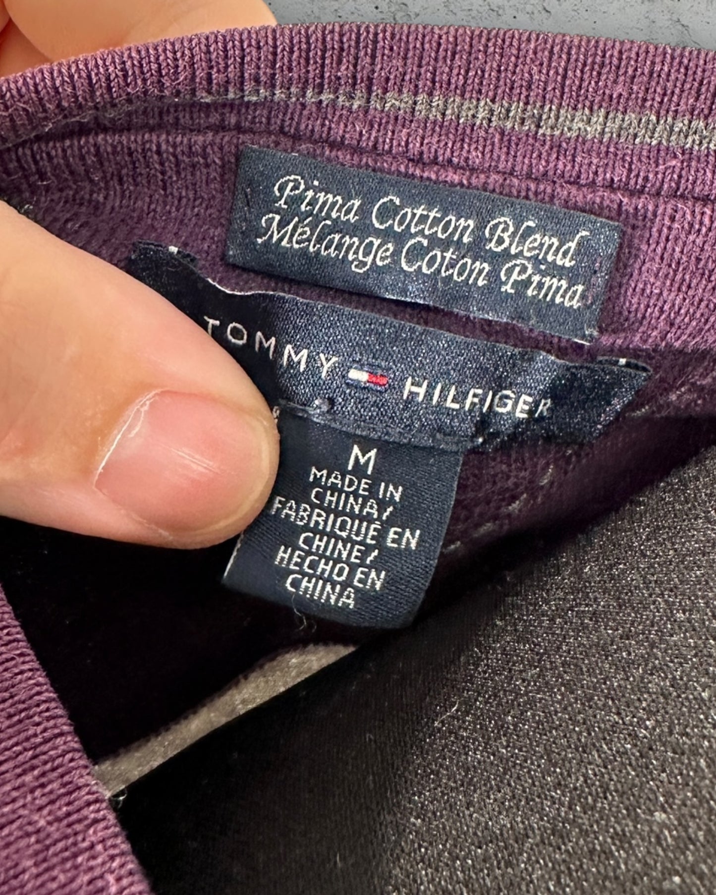 Pull col V Tommy Hilfiger ( M / 38 / 10 )