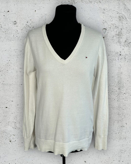 Pull col V Tommy Hilfiger ( L / 40 / 12 )