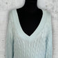Pull torsadé col V Tommy Hilfiger ( M / 38 / 10 )