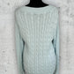 Pull torsadé col V Tommy Hilfiger ( M / 38 / 10 )