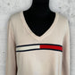 Pull col V Tommy Hilfiger ( XXL / Taille unique )
