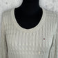 Pull torsadé Tommy Hilfiger ( S / 36 / 8 )
