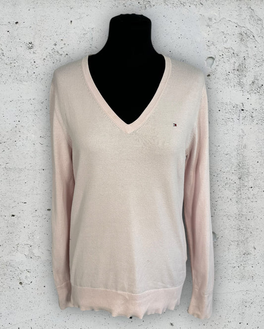 Pull col V Tommy Hilfiger ( L / 40 / 12 )