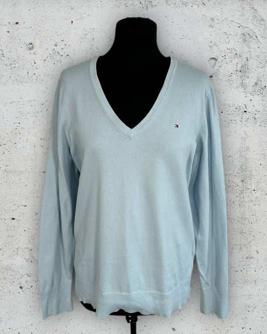 Pull col V Tommy Hilfiger ( XL / 42 / 14 )