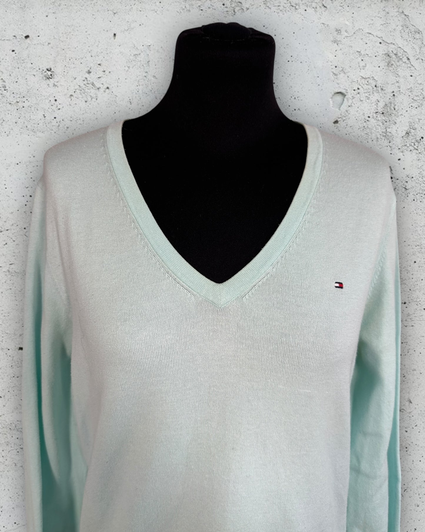 Pull col V Tommy Hilfiger ( L / 40 / 12 )