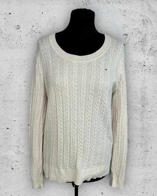 Pull torsadé Tommy Hilfiger ( XL / 42 / 14 )