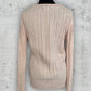 Pull col V torsadé Tommy Hilfiger ( L / 40 / 12 )
