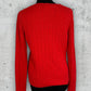Pull col V torsadé Tommy Hilfiger ( L / 40 / 12 )