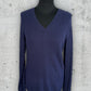 Pull col V torsadé Tommy Hilfiger ( M / 38 / 10 )