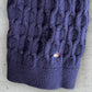 Pull col V torsadé Tommy Hilfiger ( L / 40 / 12 )