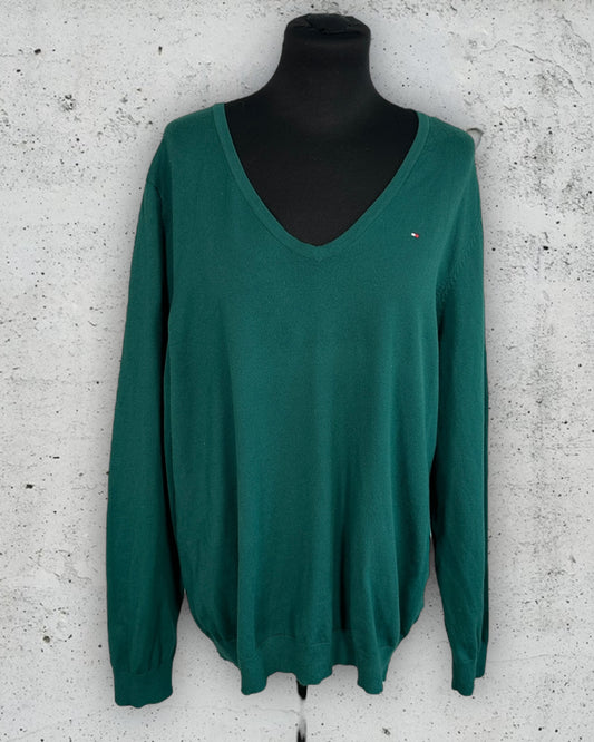 Pull col V Tommy Hilfiger ( XXL / Taille unique )
