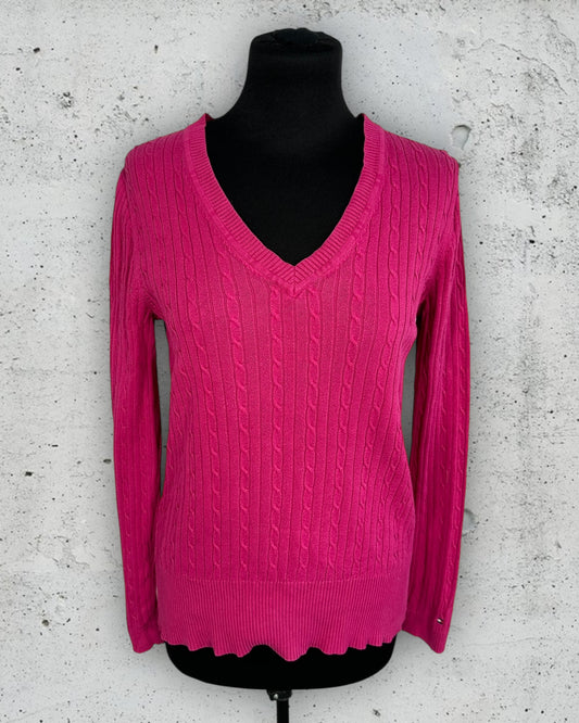 Pull col V Tommy Hilfiger ( L / 40 / 12 )
