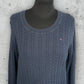 Pull torsadé Tommy Hilfiger ( L / 40 / 12 )