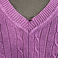 Pull col V torsadé Tommy Hilfiger ( XXL )