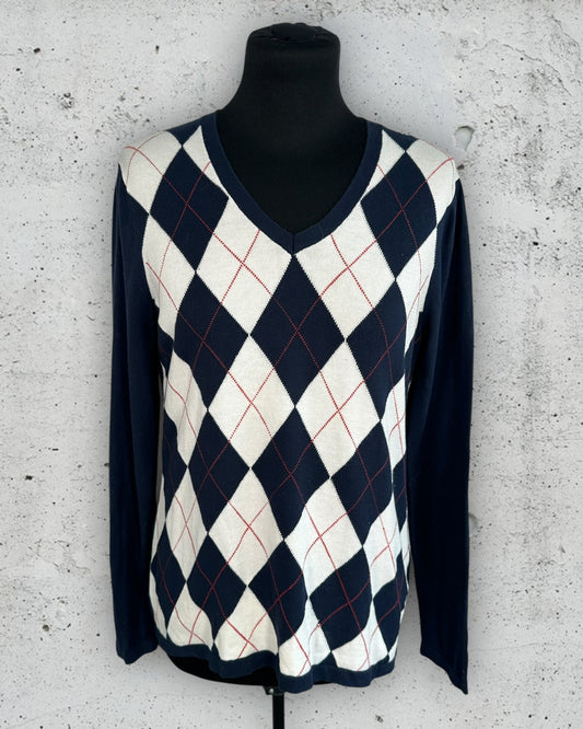 Pull col V Tommy Hilfiger ( Taille unique )