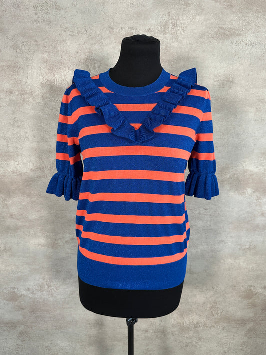 Blouse Baum und Pferdgarten ( M / 38 / 10 )