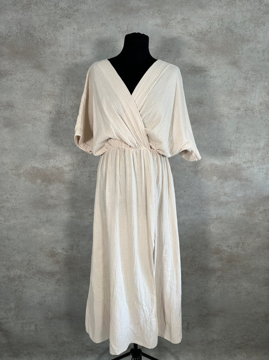 Robe en gaze de coton Made in Italy ( Taille unique )