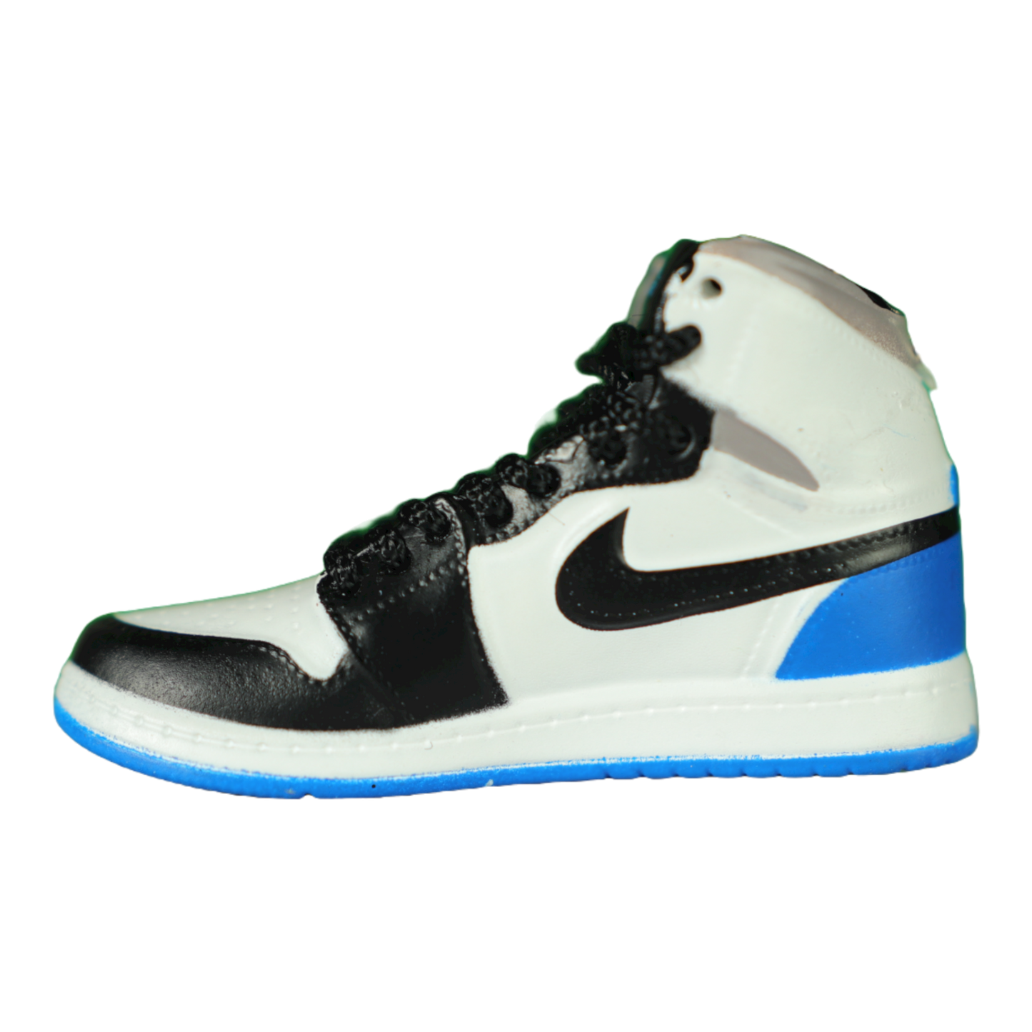 Porte-clés Air Jordan 1 "Black White and Blue"