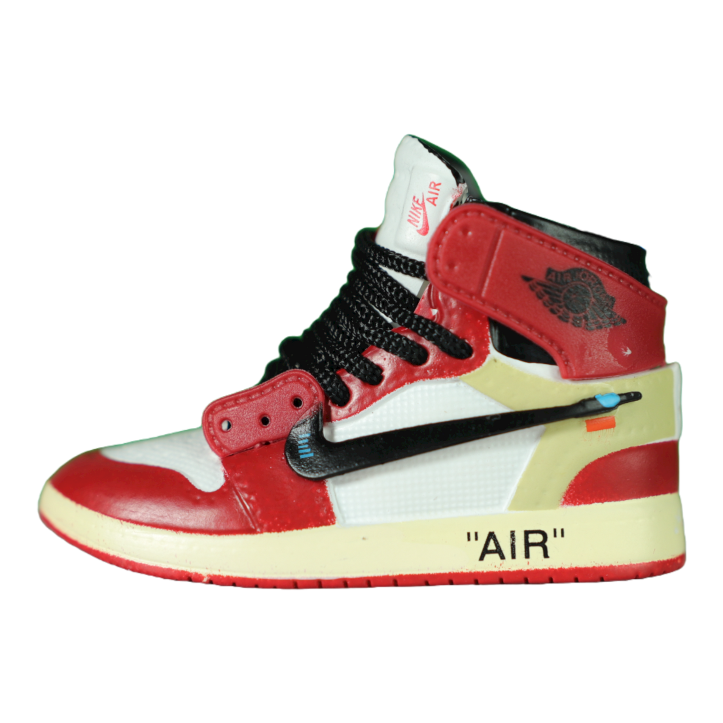 Porte-clés Air Jordan 1 "Off-White Red"