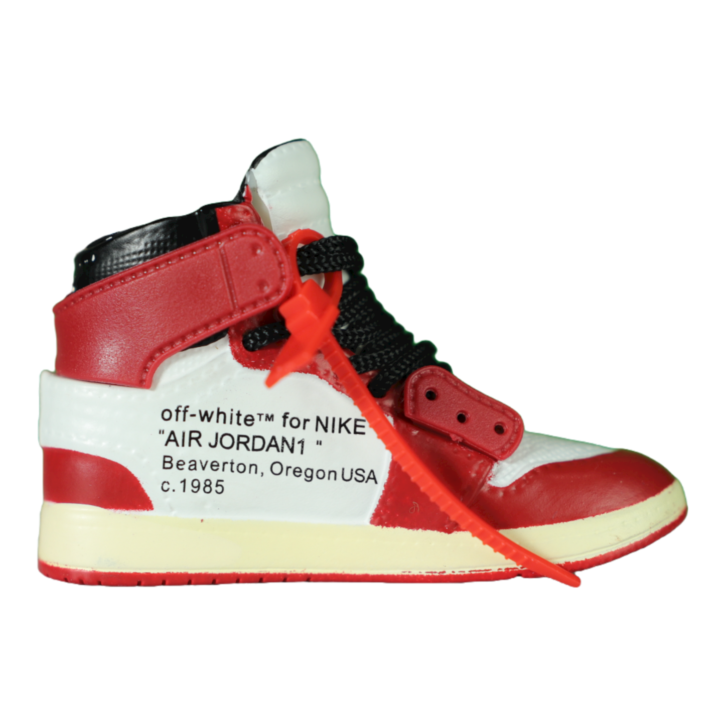 Porte-clés Air Jordan 1 "Off-White Red"